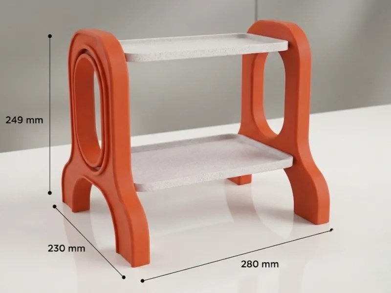 2-Tier Minimal Organizer
