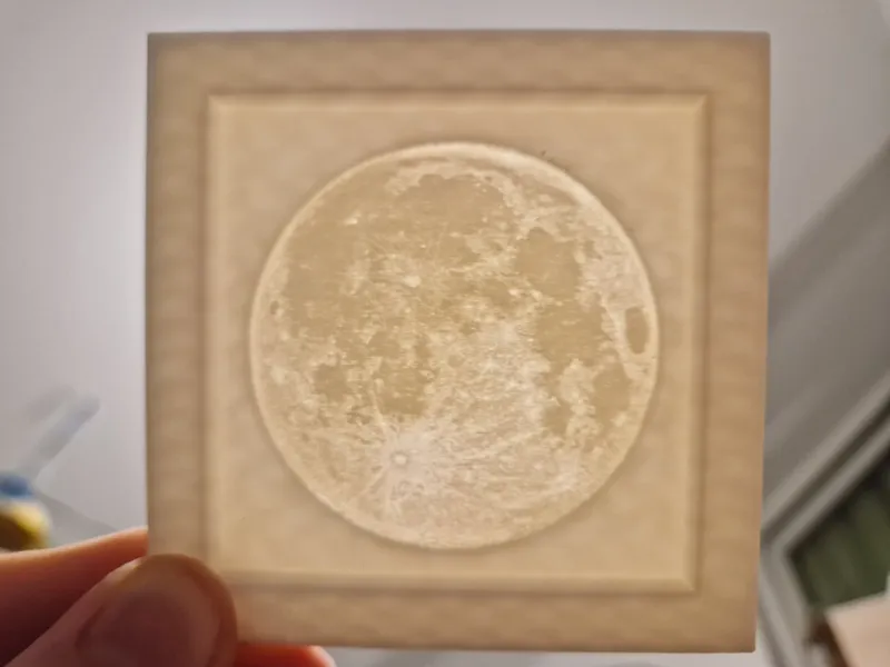 Moon Lithophane