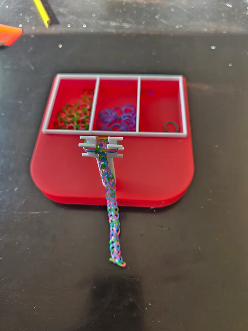 Kids Bracelet Loom Maker Box and Organizer