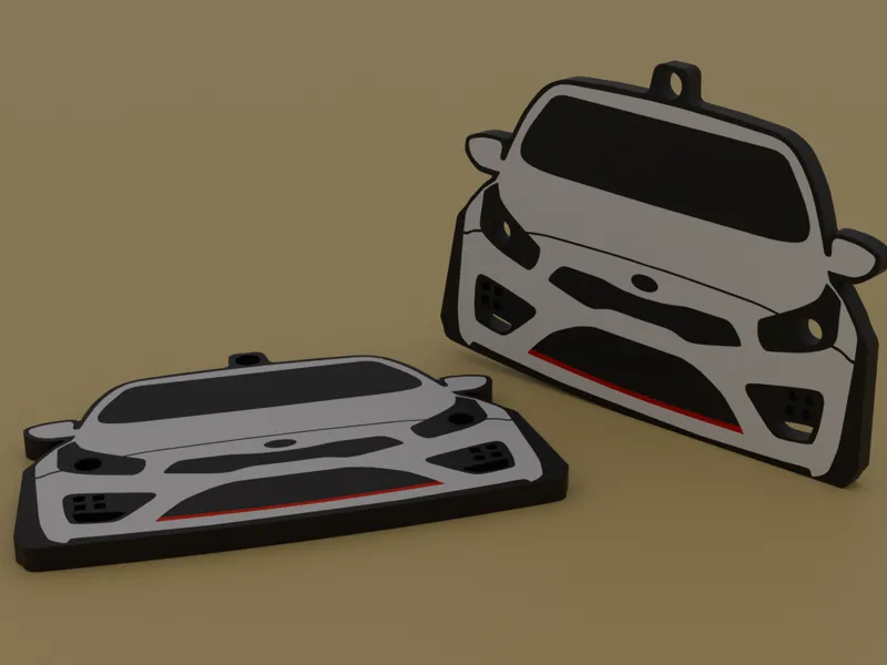 KIA CEE'D GT (JD) - Keychain V2