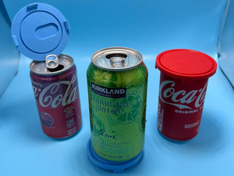 All in One- Can Opener, Re-sealer, and Coaster
