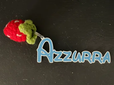 Azzurra Walt Disney Keychain