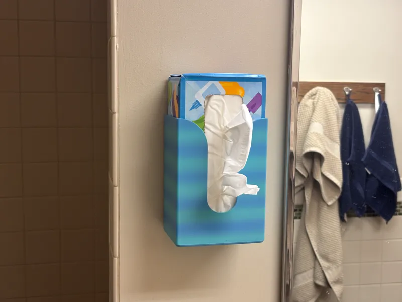 Tissue Box Wall Mount
