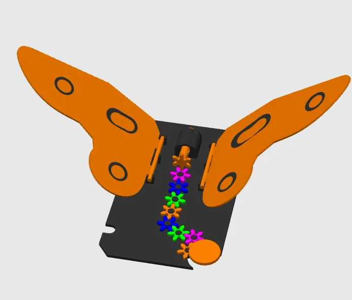 Butterfly wing phone stand for cmf phone 1 contest