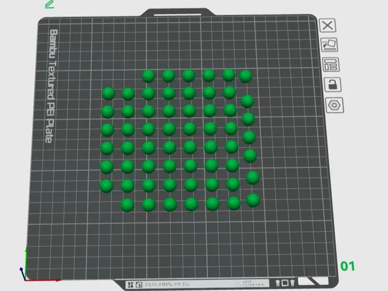 Bingo balls splited
