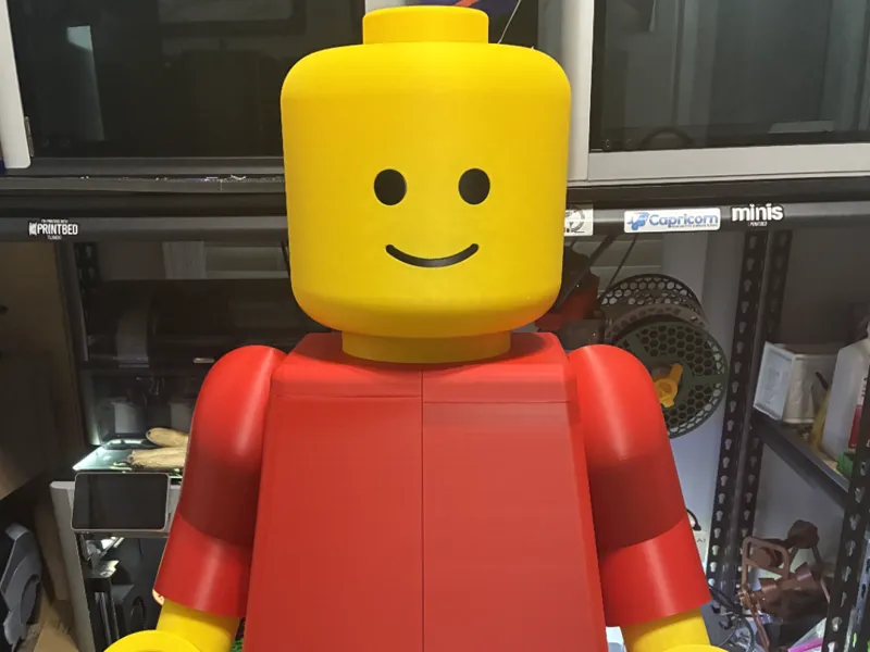 Extra Large Jumbo Brick Man