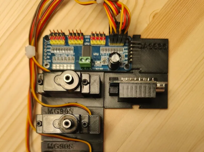 PCA9685 pwm servo driver mount