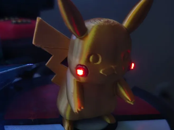 Pikachu Model for Inductive LEDs