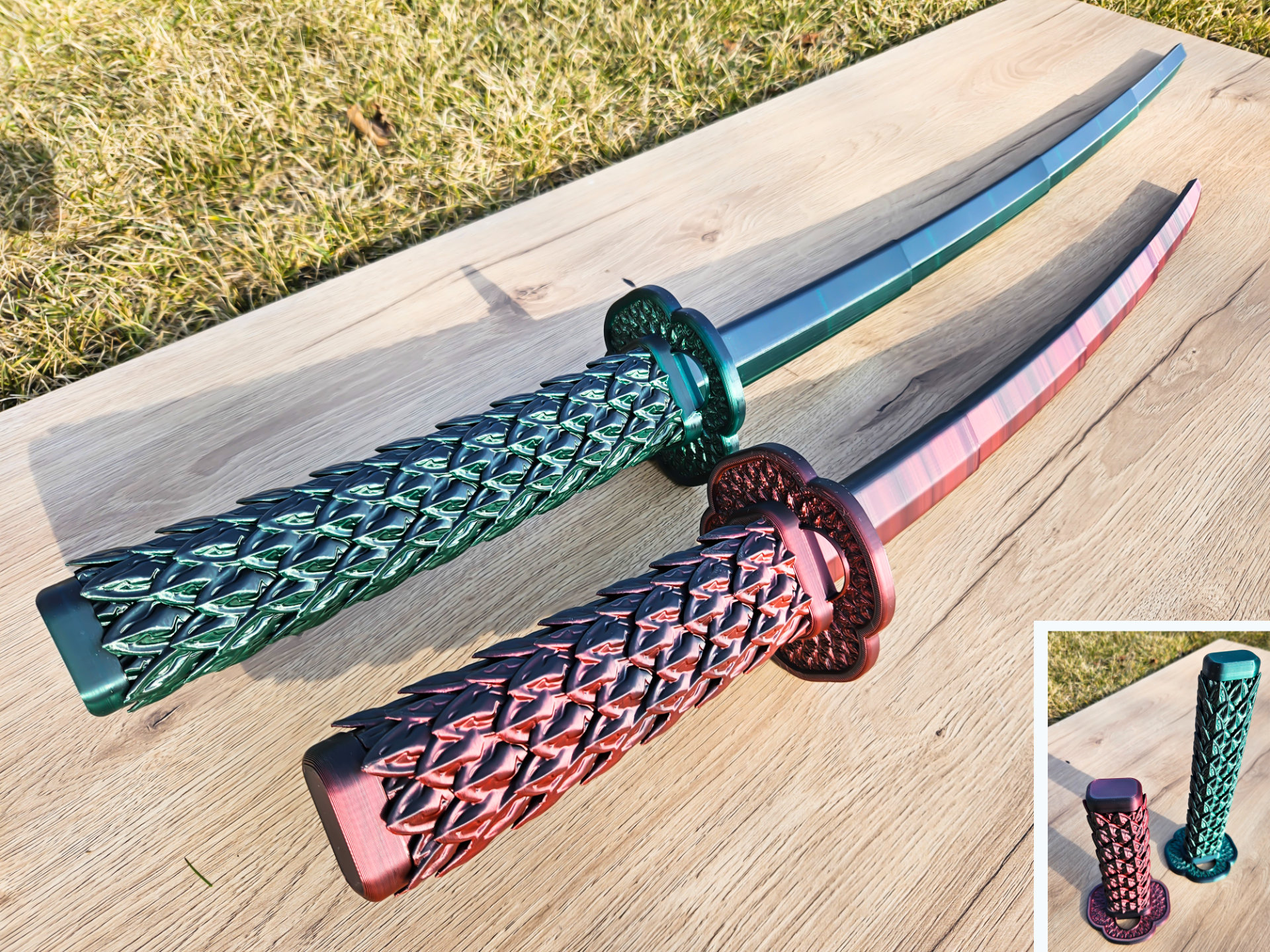 Dragon Jade Katana