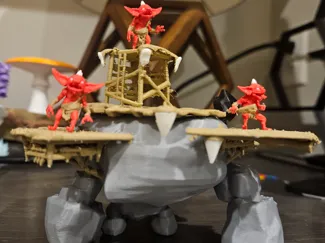 Battle Talus (TOTK)