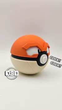 Hisuian Voltorb Pokeball - O3D (SPLIT)