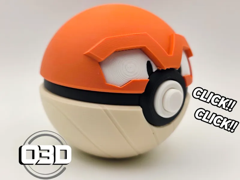 Hisuian Voltorb Pokeball - O3D (No AMS)