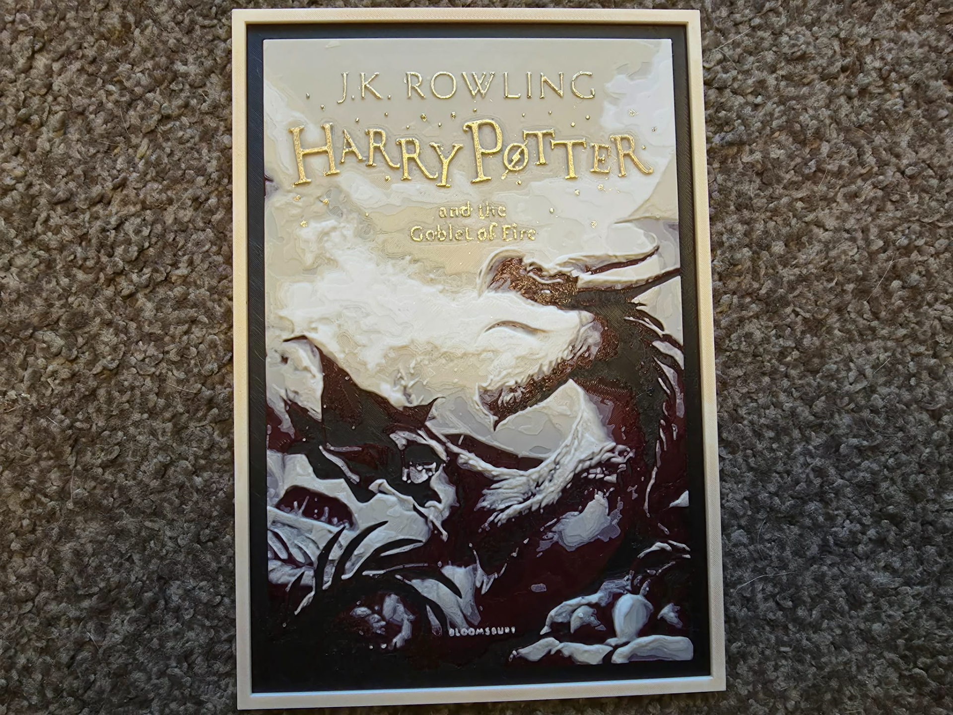Harry Potter Goblet of Fire book #4 hueforge