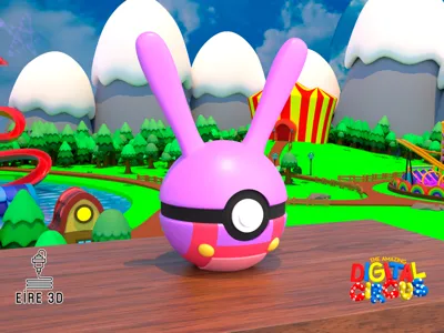 Pokeball-Jax-the amazing digital circus-Pokeball