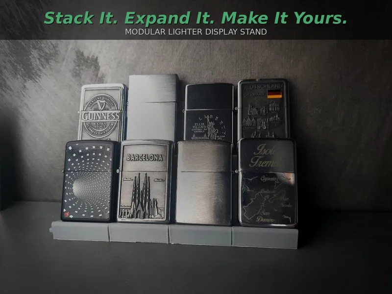 Modular Lighter Display Stand