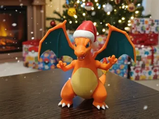 Charizard navidad