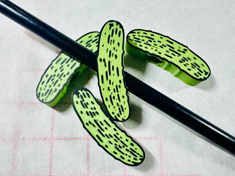 Pickle Straw Topper
