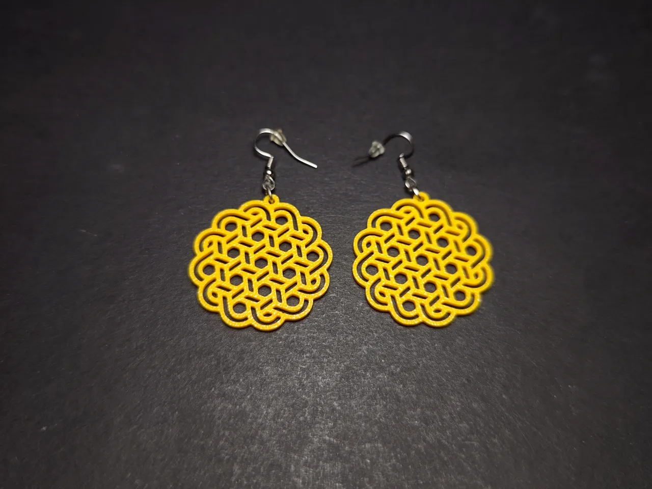 Interwoven Circle Earrings view 4