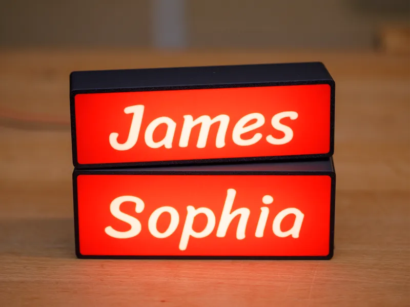 Customizable Lighted Signs