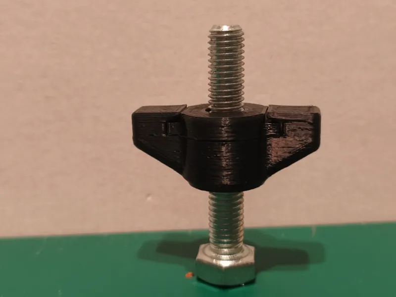 Universal M8 Wing Nut / Bolt Knob (No Supports)
