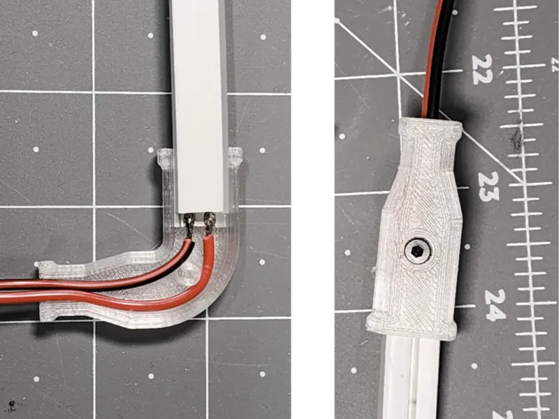 Rope Light Strain Relief