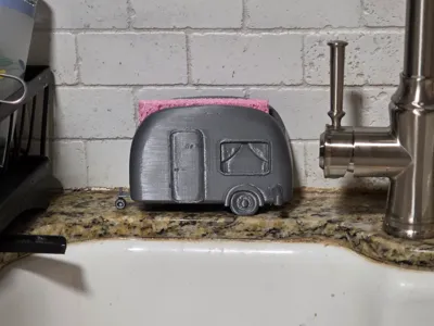 Little Camper Dish Sponge Holder