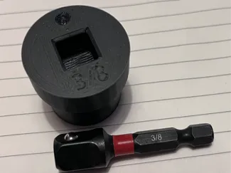Reel (Push) Lawnmower Sharpening Drill Adapter
