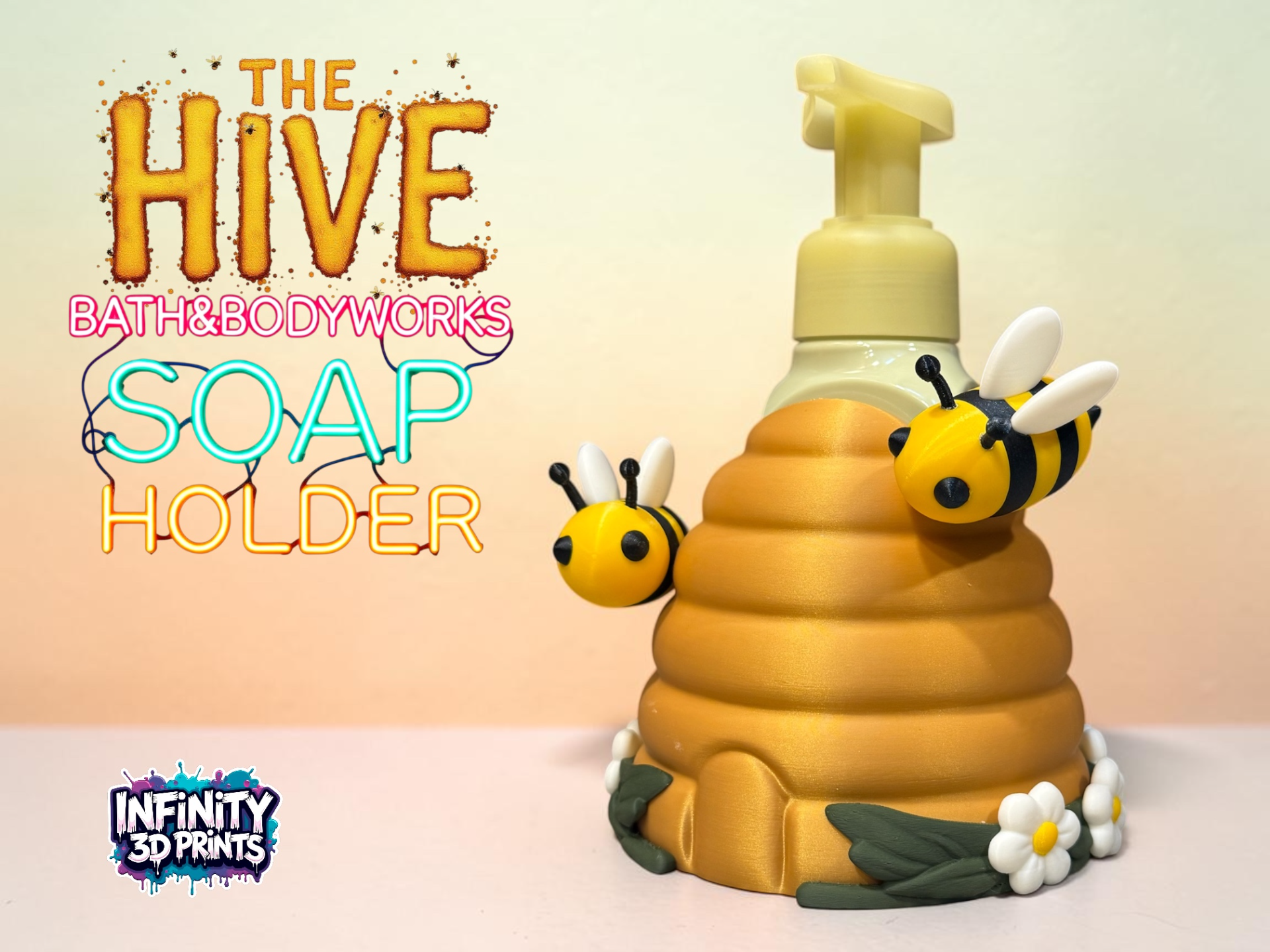 MULTIPART - THE HIVE - BBW FOAMING SOAP HOLDER