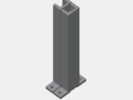Tragseule für Signalbruecke 110x16x10mm