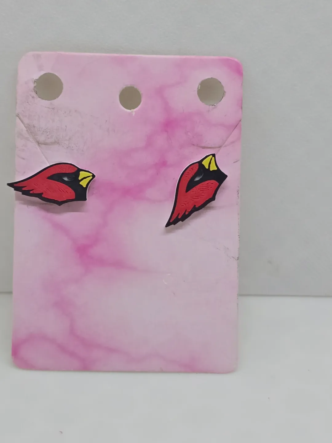 Arizona Cardinal Small Earrings Studs and Hooks view 4