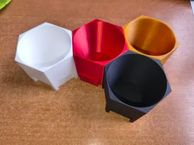 Flower modular pot