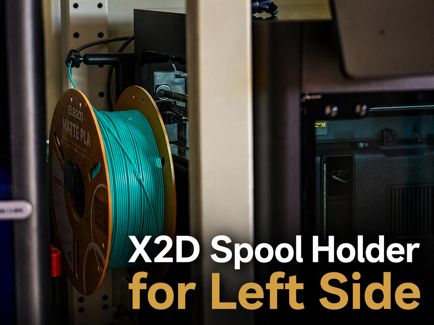 X2D Spool Holder for Left Side