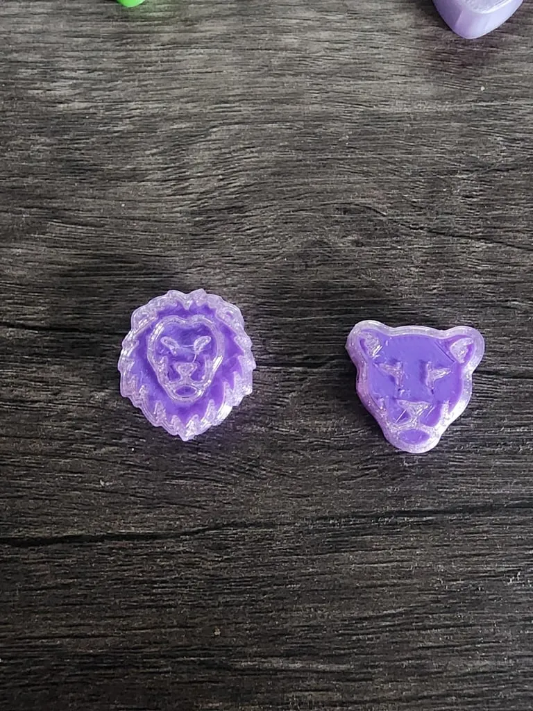 Lion and Lioness Kandi Beads