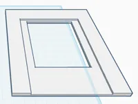 inner frame (0.16mm layer, 2 walls, 10% infill)