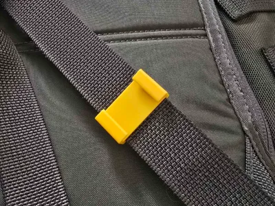 Backpack Strap Clip - Holds excess strap in place