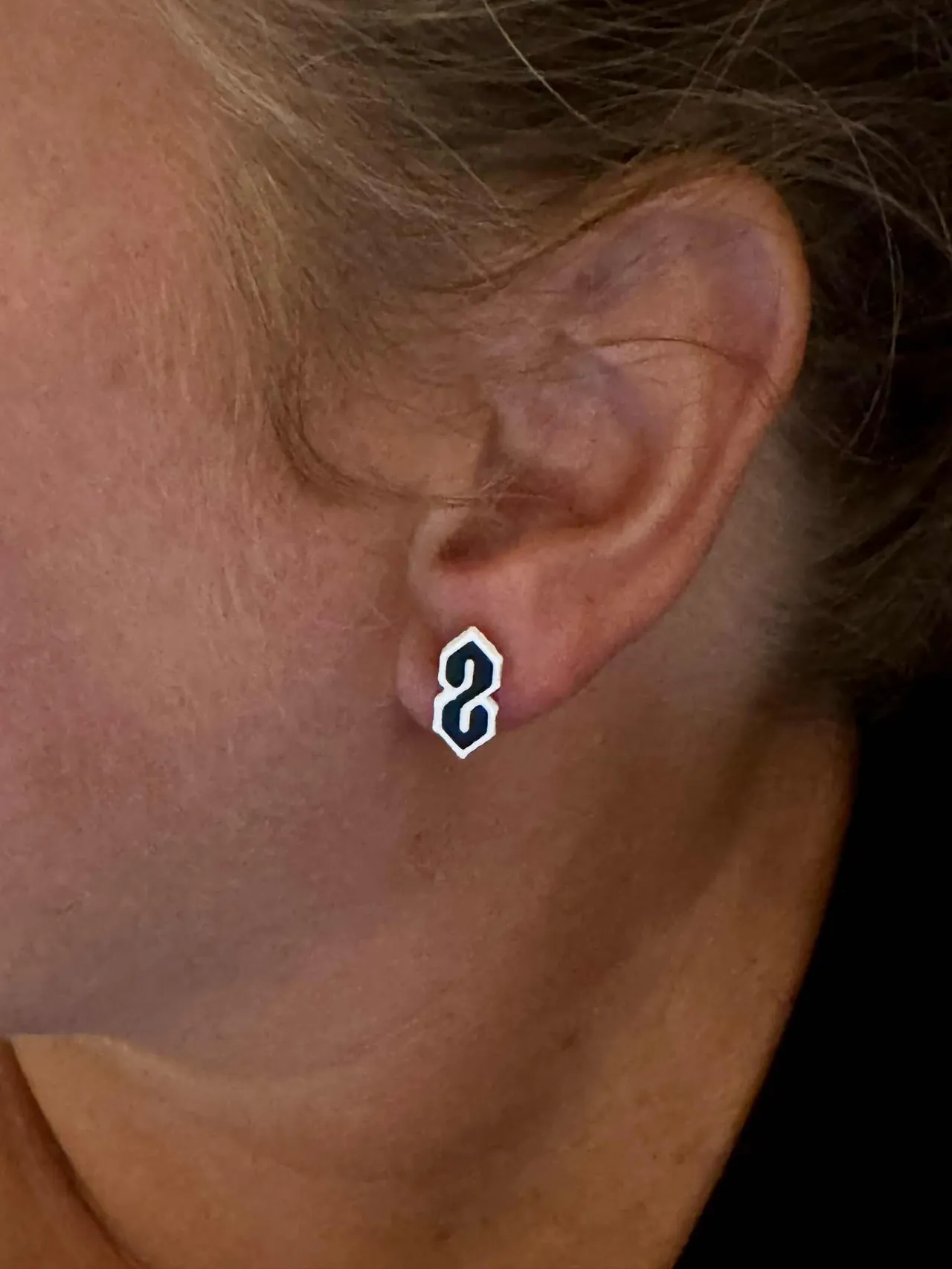 Cool S Stud Earrings view 2