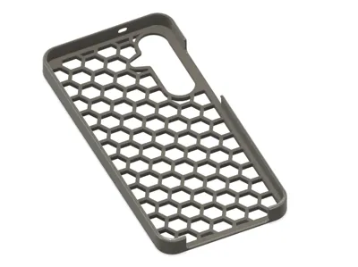 Samsung S25 FE Case with Honeycomb back