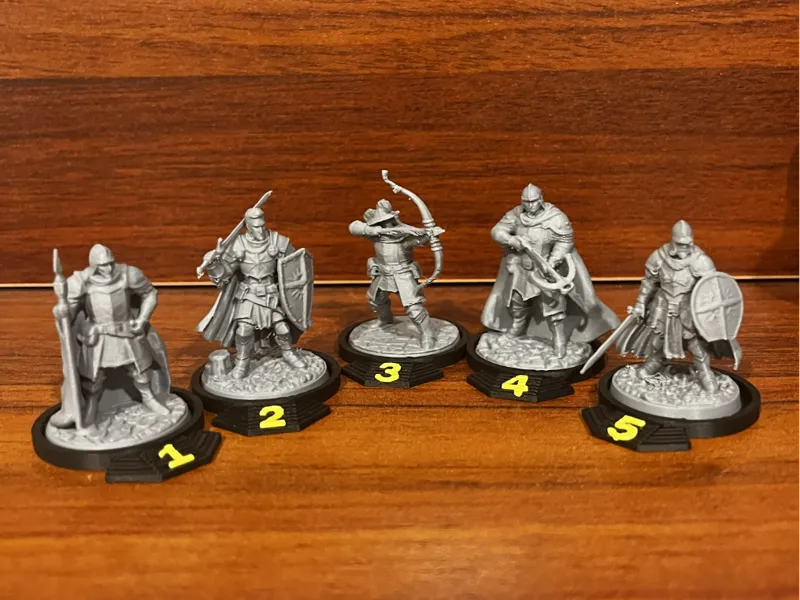 D&D Initiative Tracker Tokens/Rings 