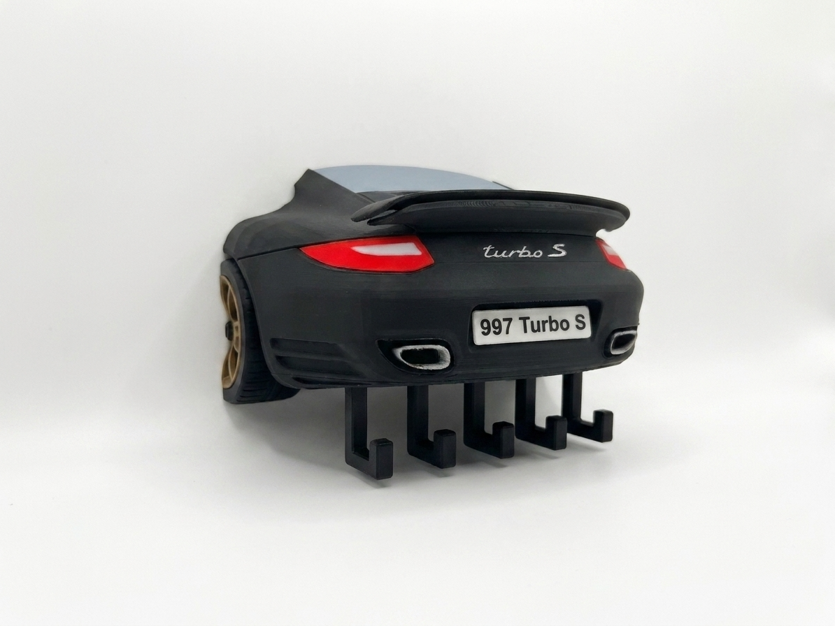 Porsche 997 Turbo S - Wall Key Holder - 1