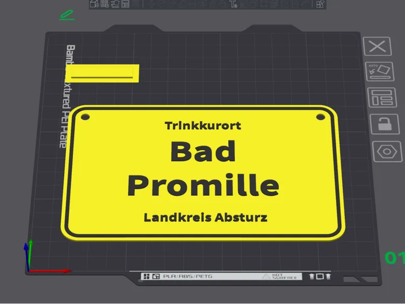 Bad Promille Schild