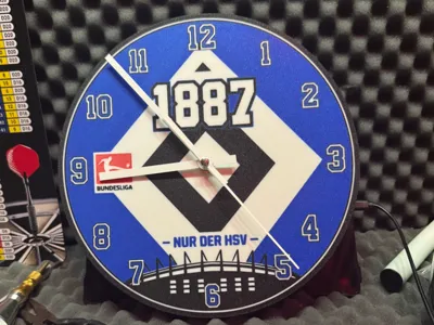 Hsv Wall Clock
