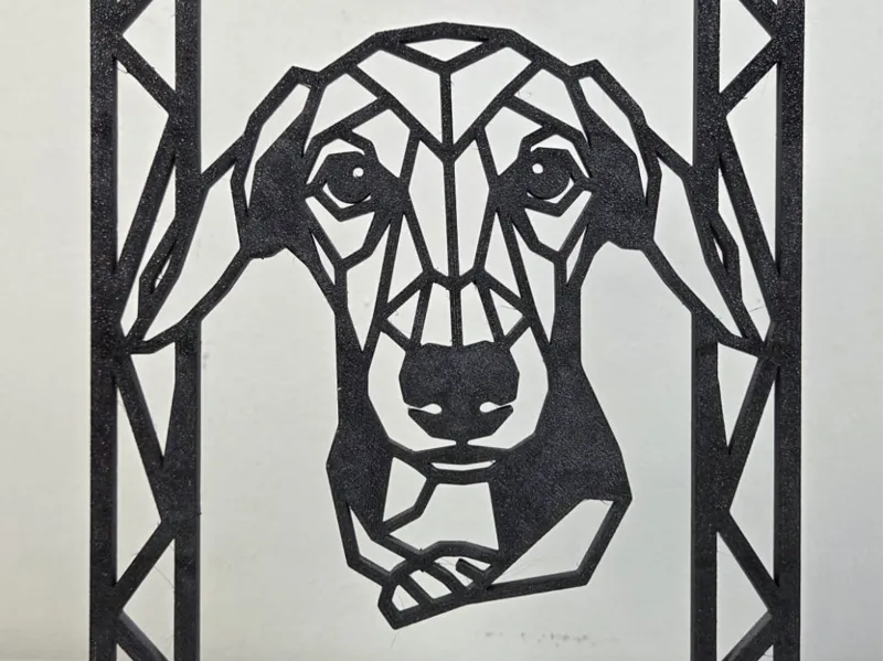 Quadro dachshund personalizável placa 