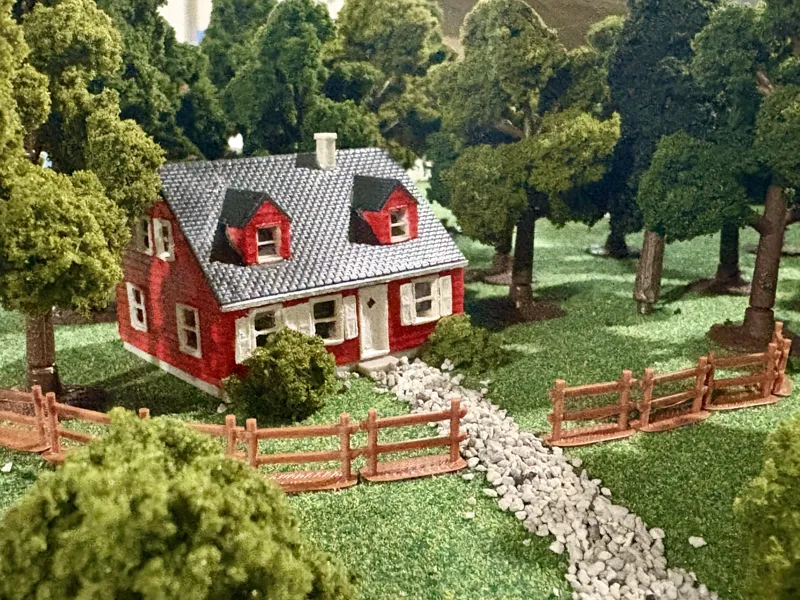 N/HO Scale Fence