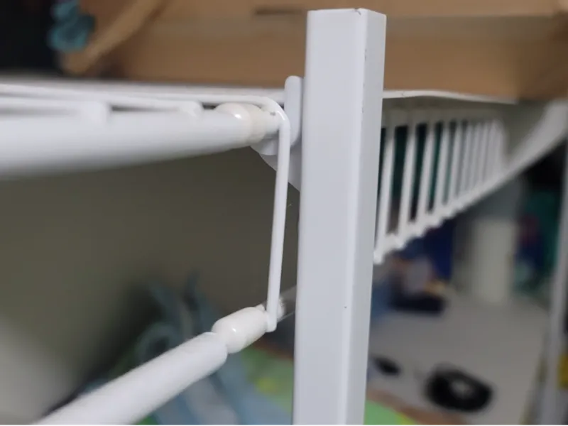 Pole Clip shelf support - Organized Living Brand
