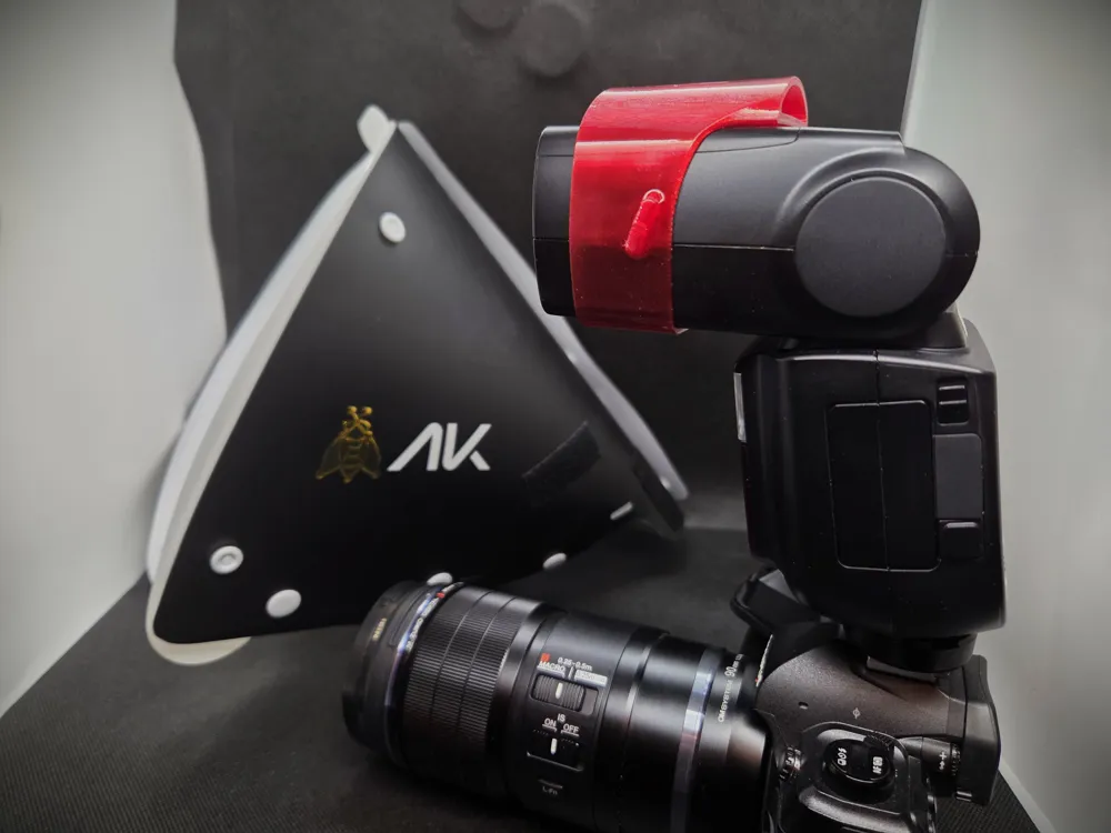 AK Diffuser Godox 860III Mount - Free 3D Print Model - MakerWorld