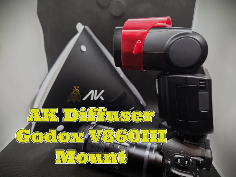 AK Diffuser Godox 860III Mount