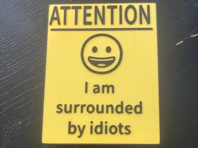 I am surrounded by idiots
