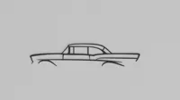 Décoration murale Chevrolet Bel Air — photo 1