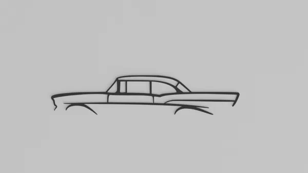 Décoration murale Chevrolet Bel Air