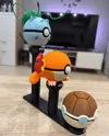 2 Tier Display with magnets 8x2